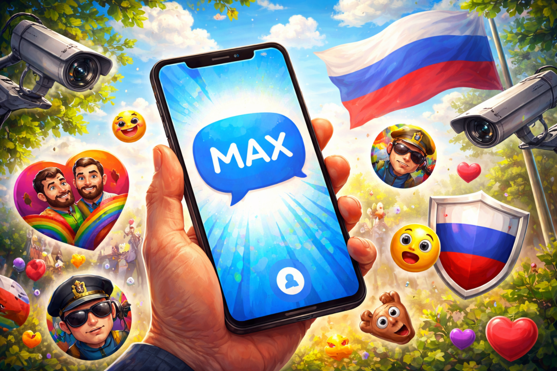 Соцсеть МАX в России